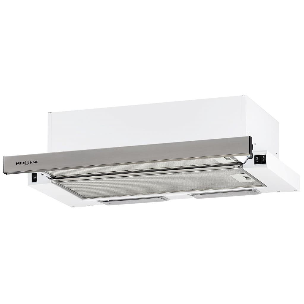 Встраиваемая вытяжка Krona KAMILLA 600 INOX ( 2 мотора)