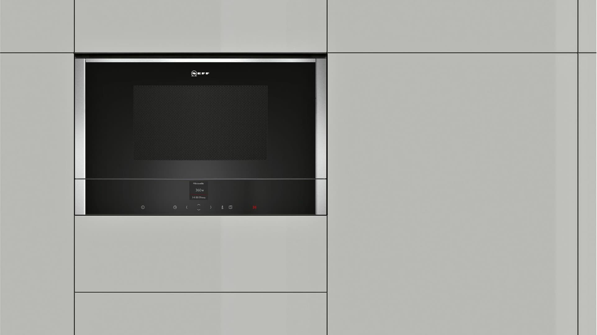 Встраиваемая микроволновая печь Neff C17GR00N0