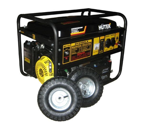 Бензиновый генератор Huter DY6500LX