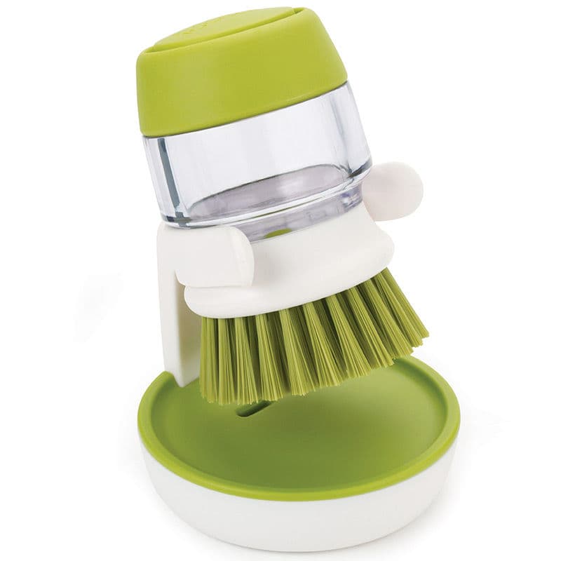 Щетка с дозатором моющего средства Joseph Joseph Palm Scrub зеленая 85004