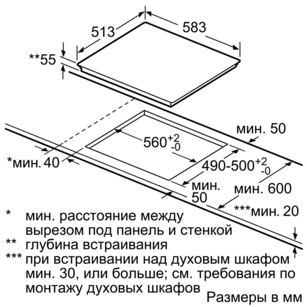 Индукционная варочная панель Neff T46BD60N0