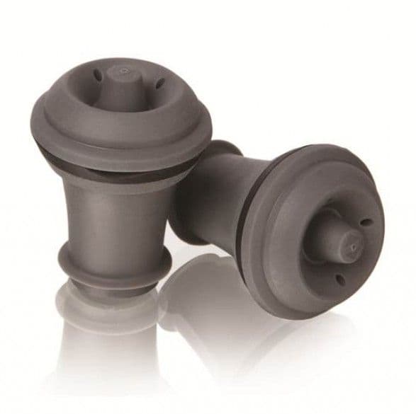 Набор Vacuvin Wine Stoppers Set of 2 Blister серый