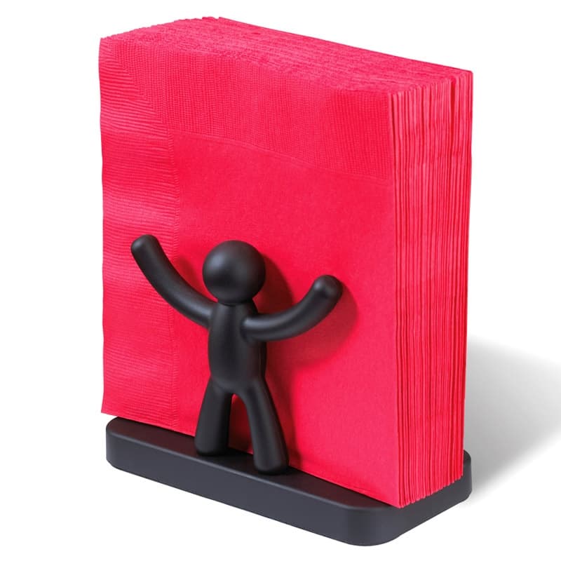 Салфетница Umbra Buddy черная 330281-040