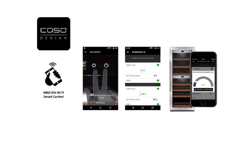 Отдельностоящий винный шкаф Caso WineComfort 660 Smart