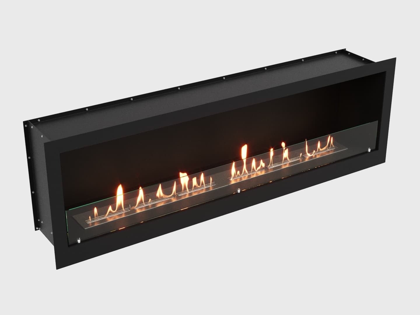 Встроенный биокамин Lux Fire Кабинет 1710 М