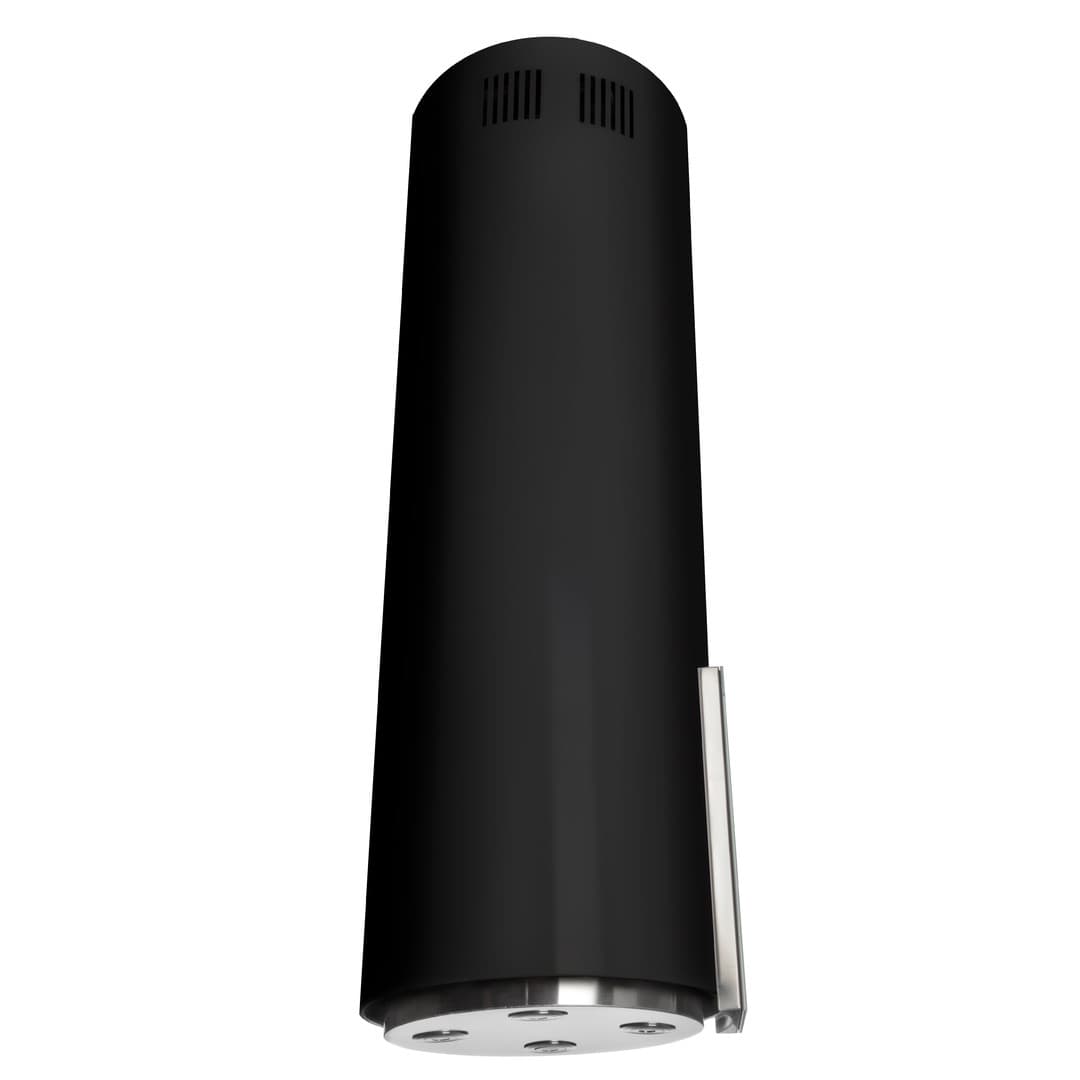 Островная вытяжка Konigin Equilibrium Black Glass