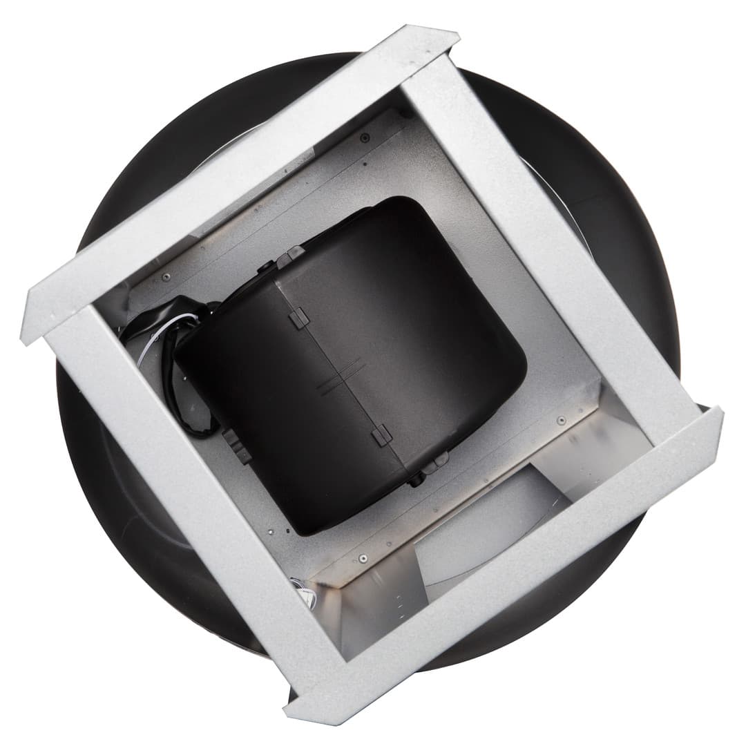 Островная вытяжка Konigin Equilibrium Black Glass