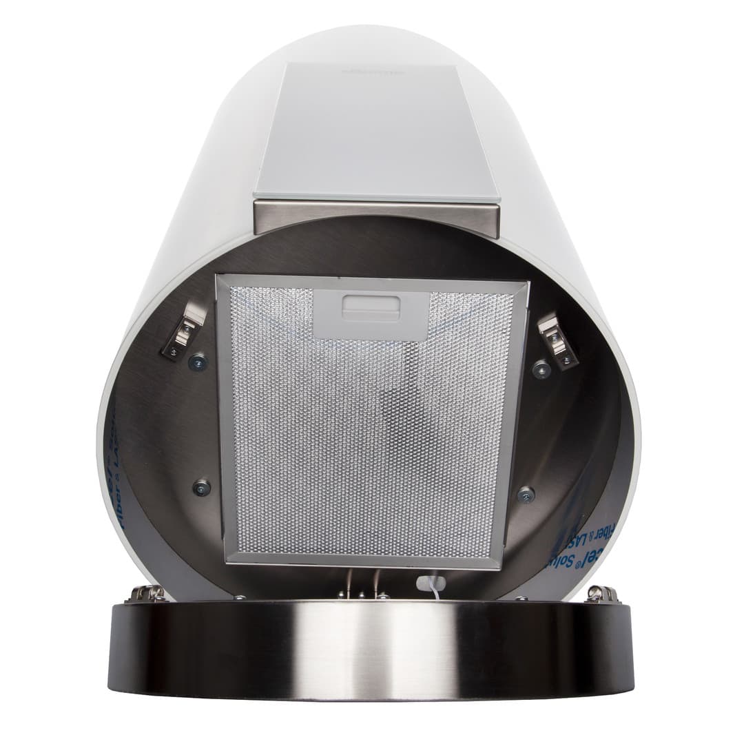 Островная вытяжка Konigin Equilibrium White Glass