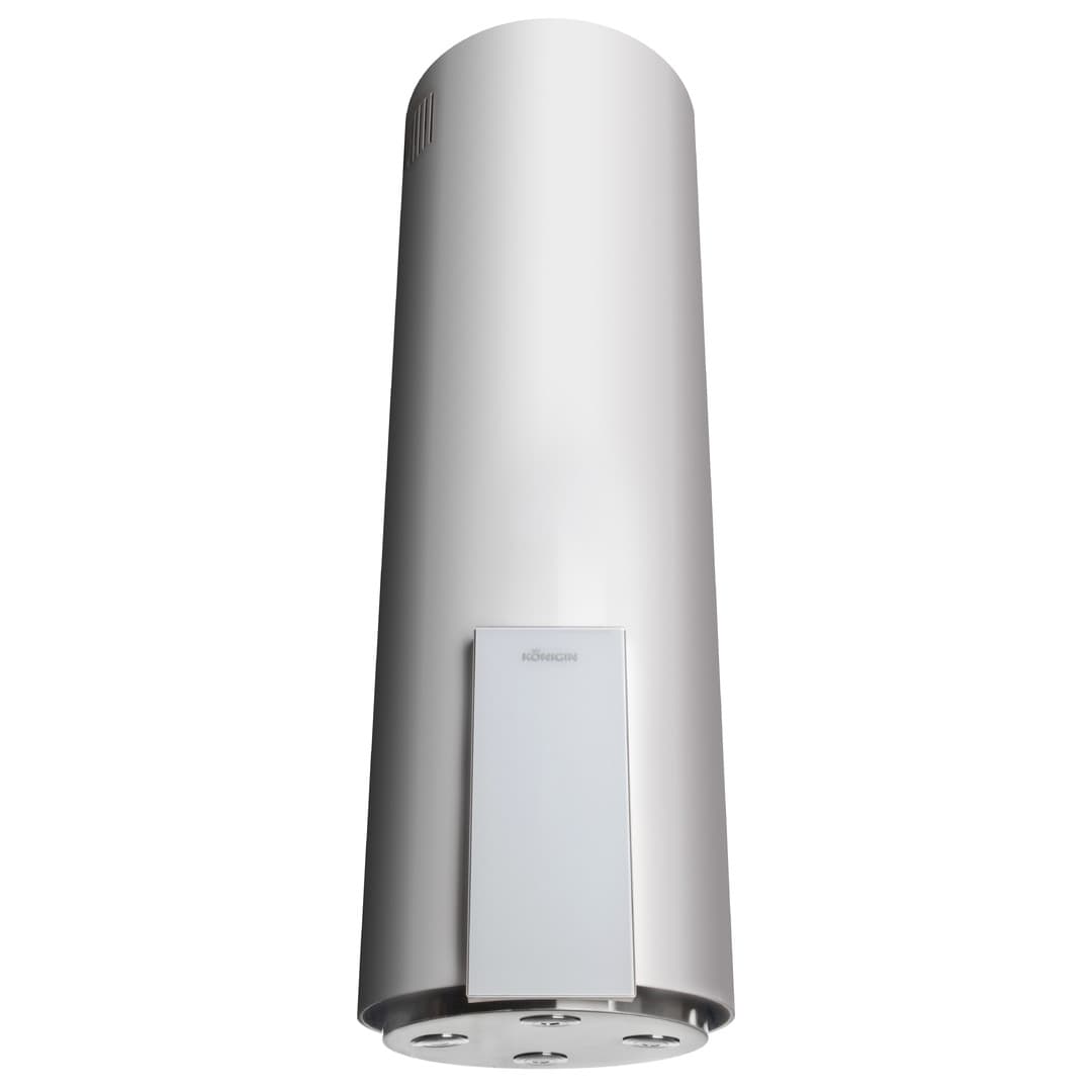 Островная вытяжка Konigin Equilibrium White Glass
