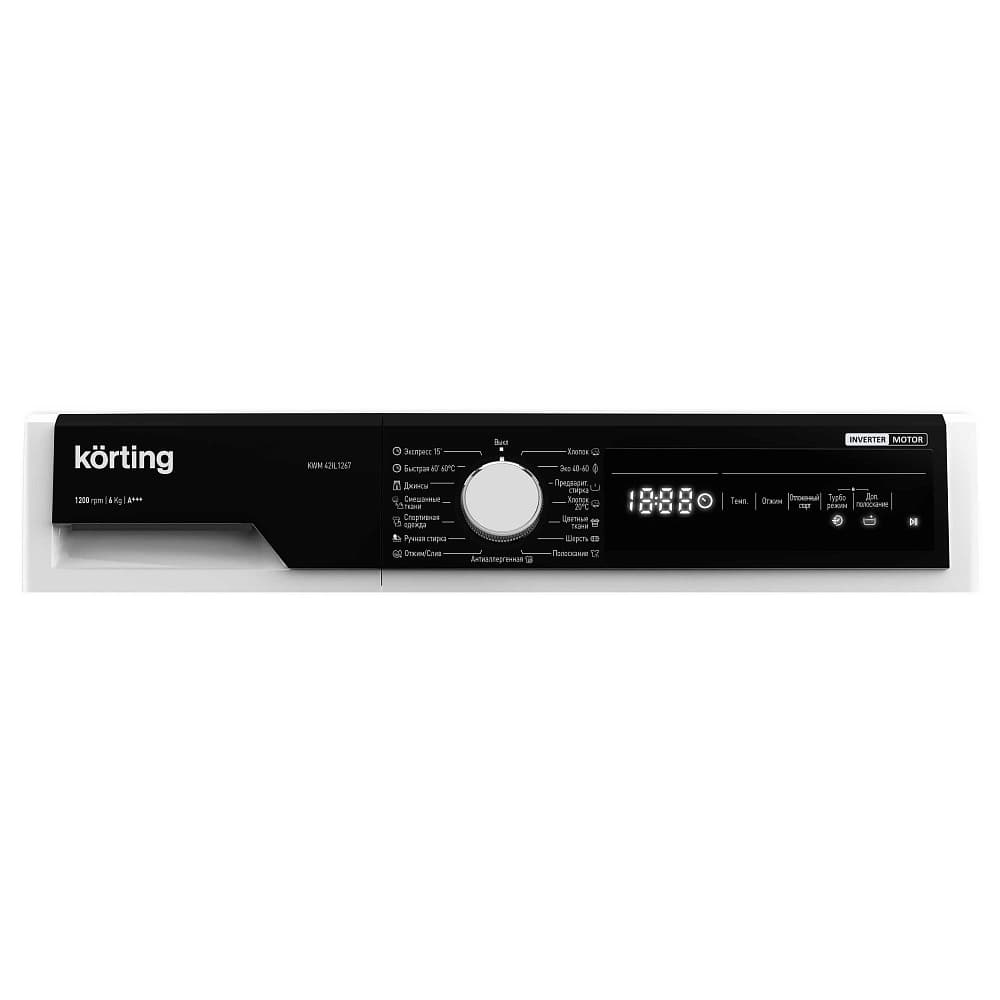 Отдельностоящая стиральная машина Korting KWM 42IL1267