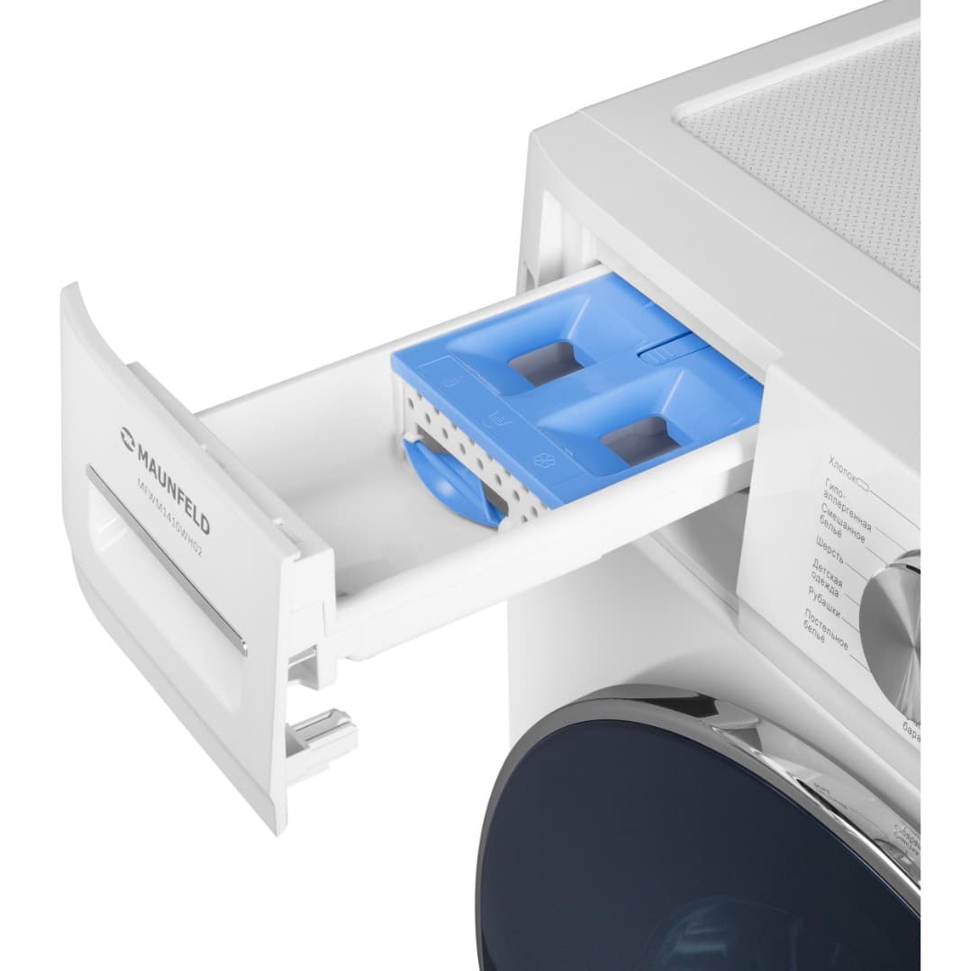 Отдельностоящая стиральная машина Maunfeld MFWM1410WH02