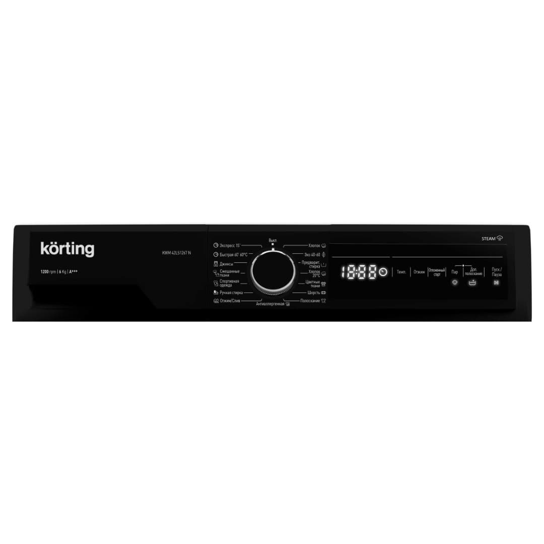 Отдельностоящая стиральная машина Korting KWM 42LS1267 N