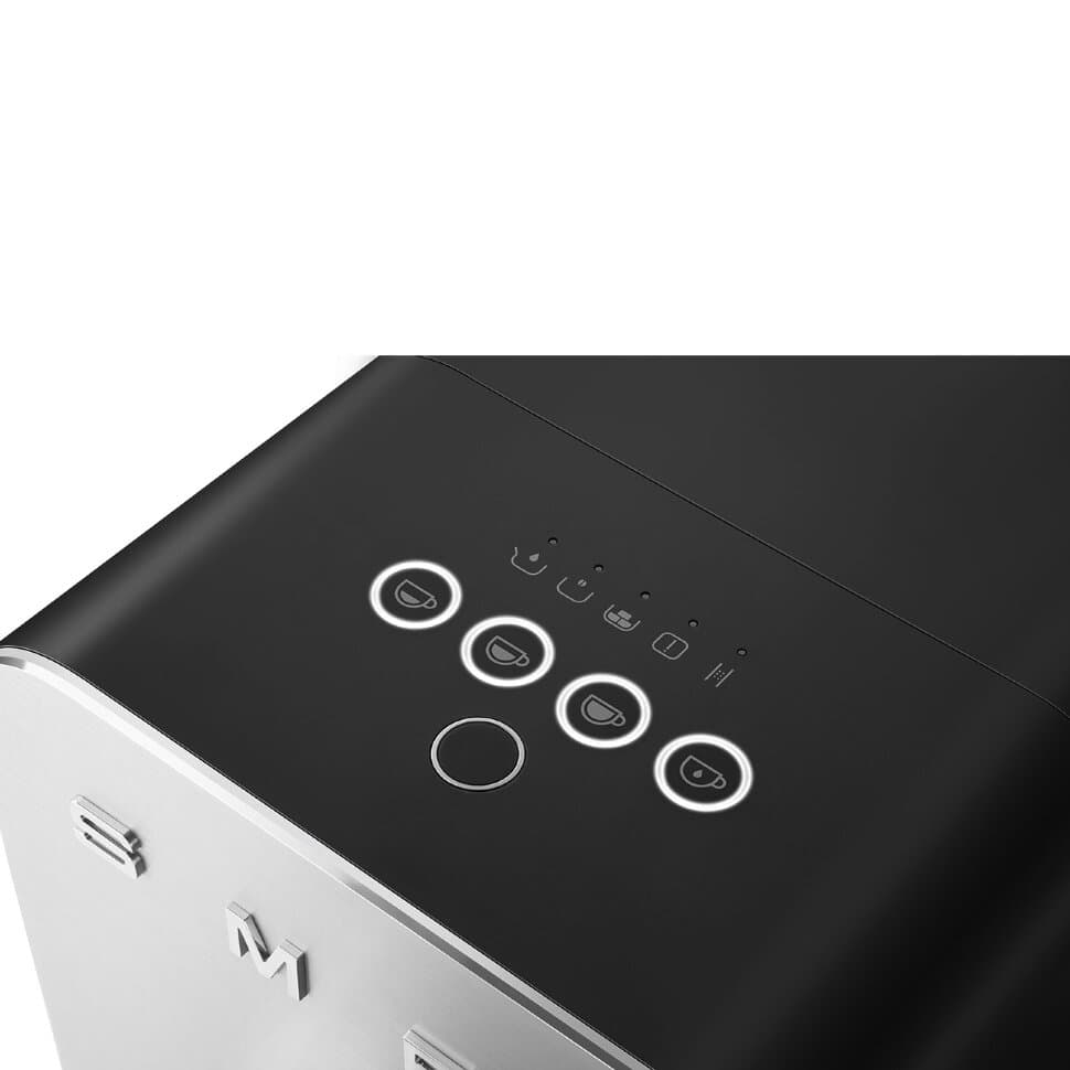 Отдельностоящая кофемашина Smeg BCC01BLMEU
