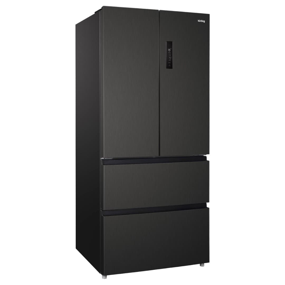 Отдельностоящий French door холодильник Korting KNFF 82535 XN