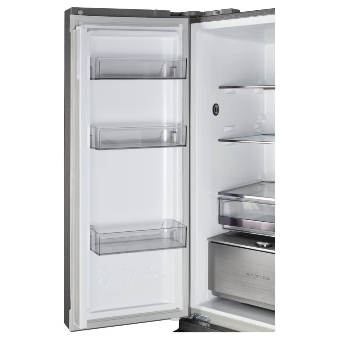 Отдельностоящий French door холодильник Korting KNFF 82535 XN