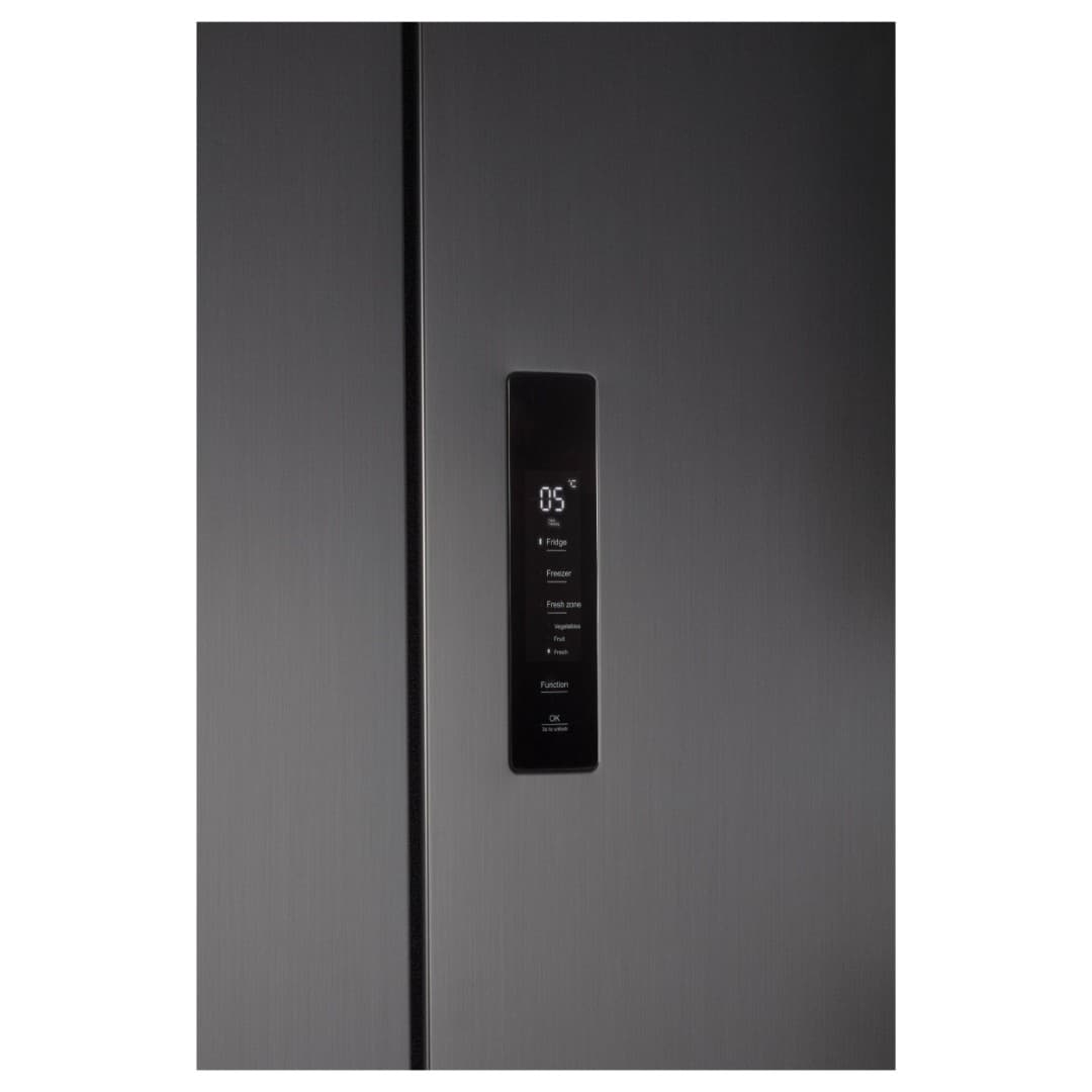 Отдельностоящий French door холодильник Korting KNFF 82535 XN