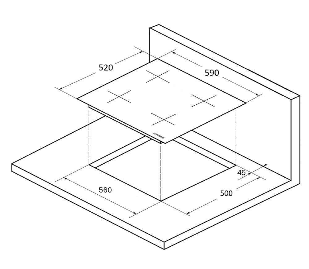 Индукционная варочная панель Kuppersberg ICS 604 C