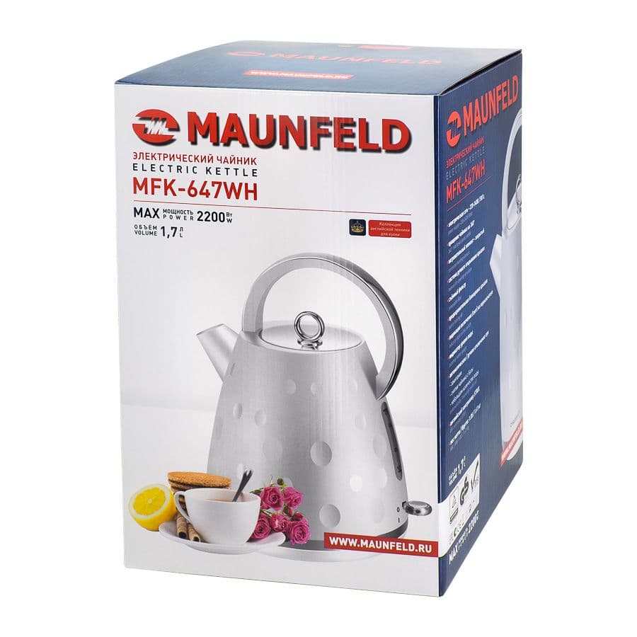 Чайник Maunfeld MFK-647WH