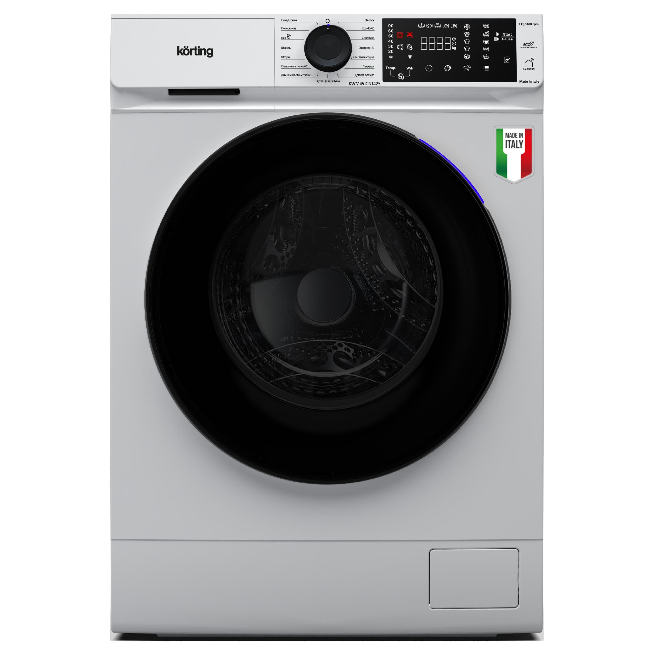 Стиральная машина с паром Korting KWM 45ICN1425