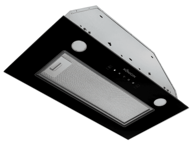 Встраиваемая вытяжка Konigin Flesh Up Black Glass 60