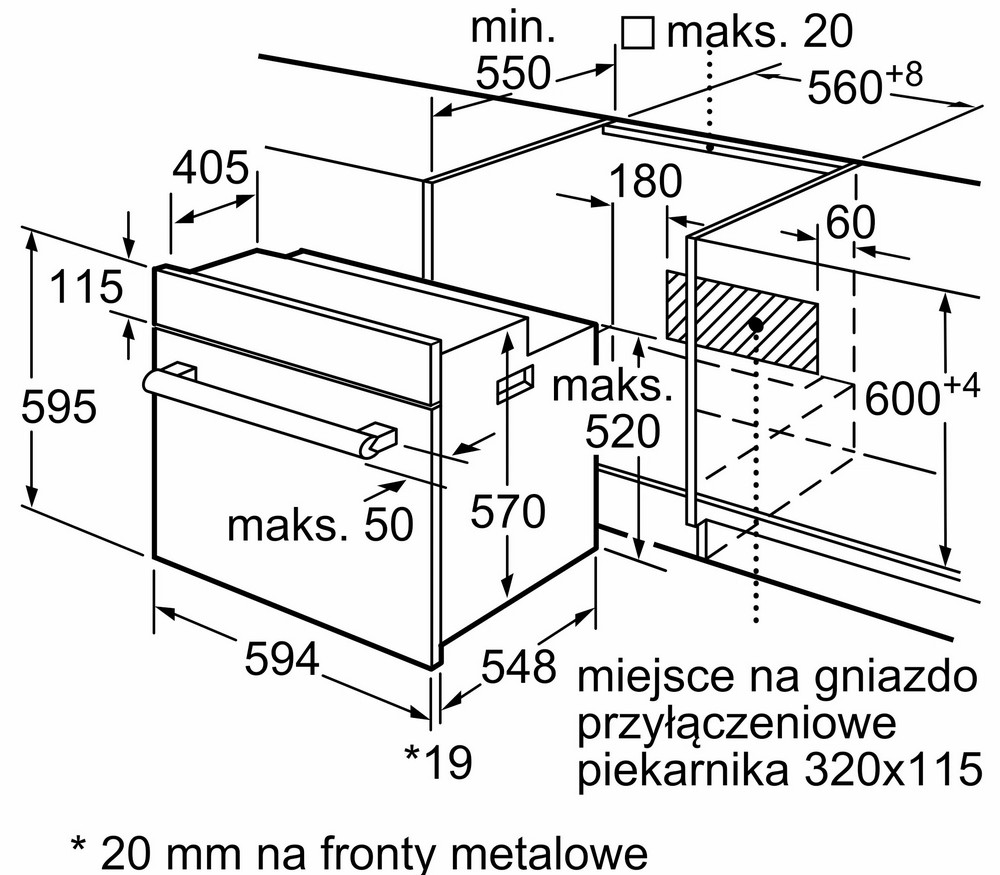 Духовой шкаф bosch hba554ys0