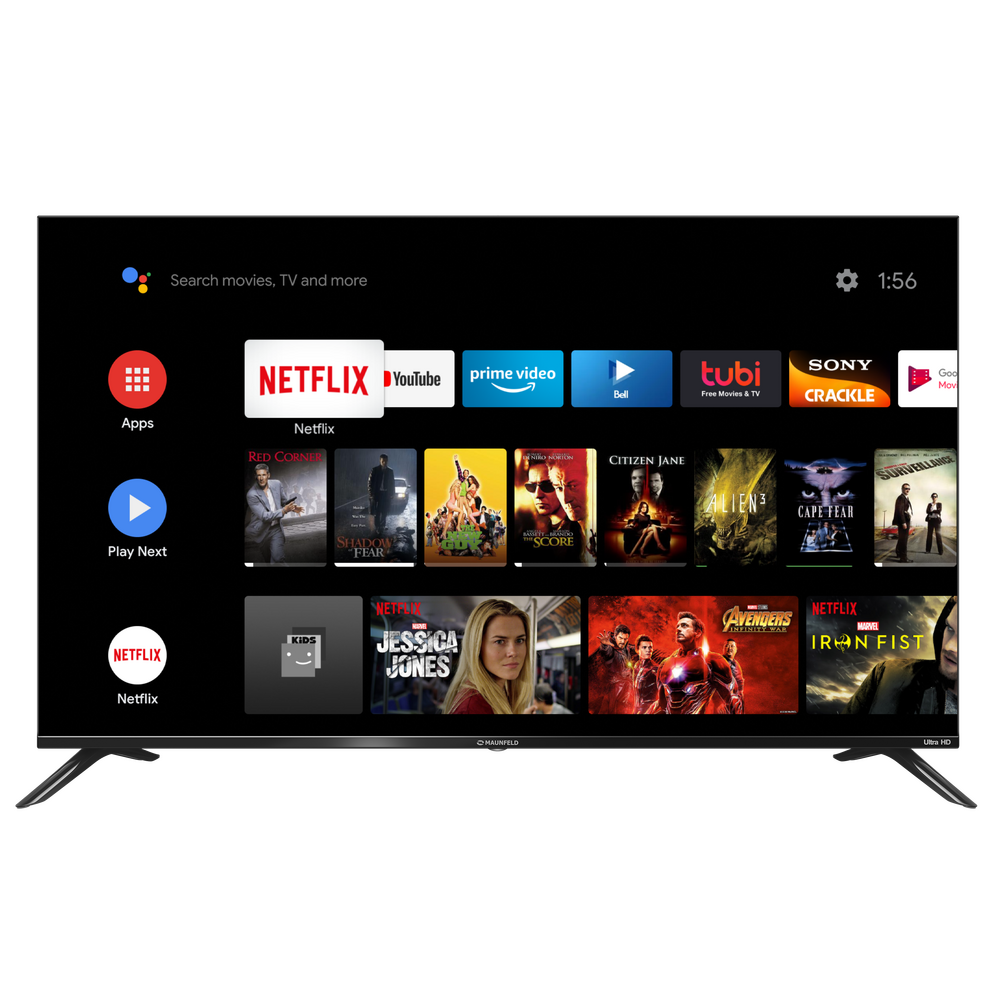 4K Ultra HD Android TV телевизор Maunfeld MQT65USD03